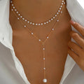 LunaComfort® – Collier Double Perles | Raffiné & Tendance au Quotidien