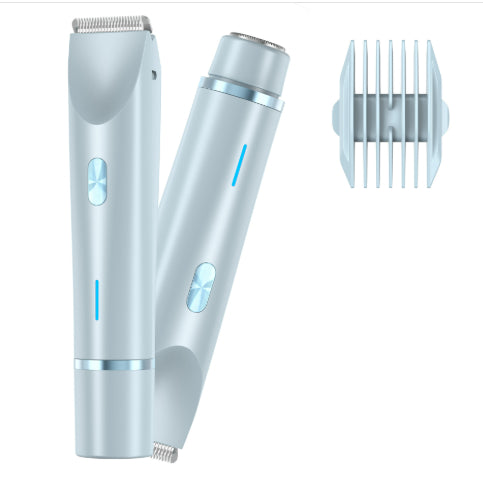 LunaComfort® – Tondeuse Intime 2-en-1 | Rasage Doux & Précisy Electric Body Hair